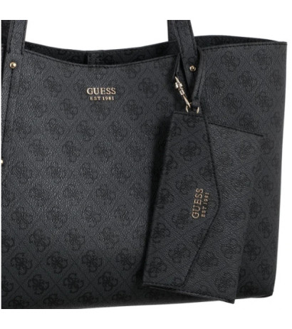 Guess Brenton Tote HWLG96 48230 Coal Logo (GU759-a) handbag