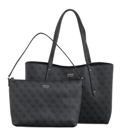 Guess Brenton Tote HWLG96 48230 Coal Logo (GU759-a) handbag