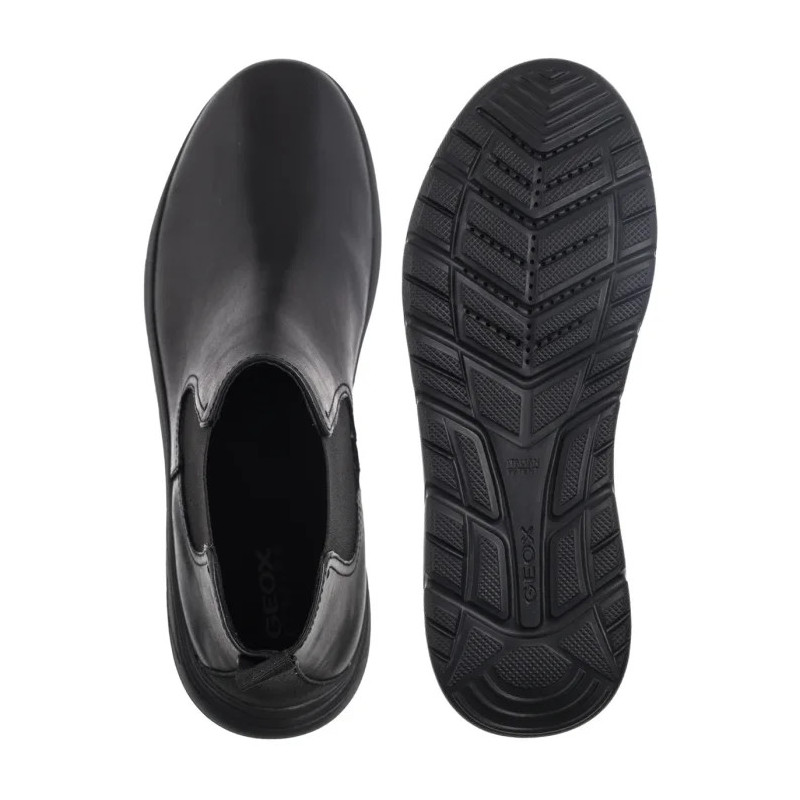Geox U Portello A - Smo.Lea Black U36E1A 00043 C9999 (GE231-a) shoes