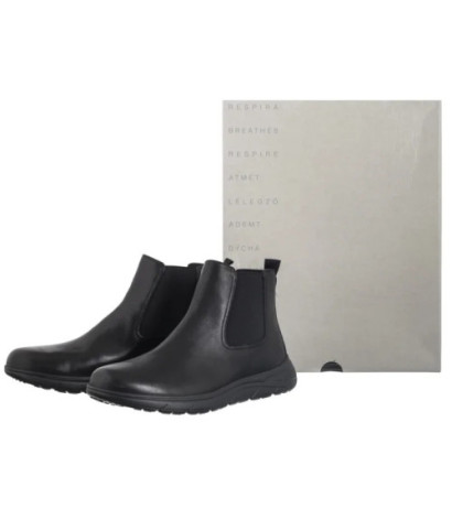 Geox U Portello A - Smo.Lea Black U36E1A 00043 C9999 (GE231-a) shoes