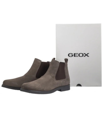 Geox Uomo Claudio A - Suede Dove Grey U2658A 00022 C1018 (GE232-a) shoes