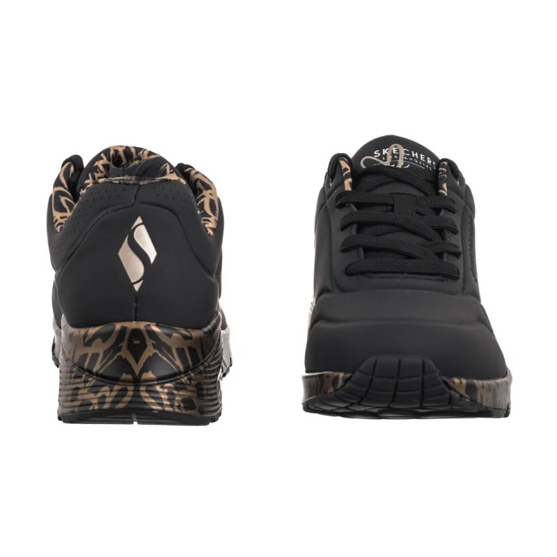 Skechers Uno Loving Love Black/Rose Gold 155506/BKRG (SK267-a) sports Shoes