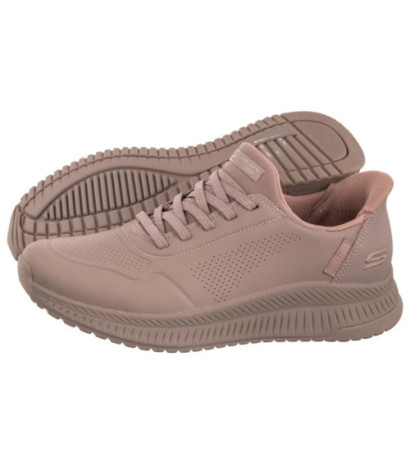 Skechers Bobs Squad Key Look Slip-Ins Blush 117740/BLSH (SK270-a) sports Shoes