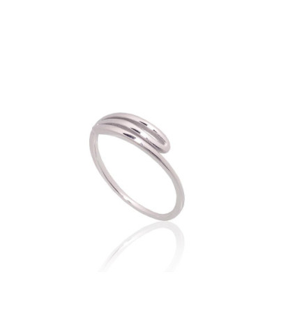 Silver ring 2101930(PRh-Gr), Silver 925°, Rhodium (Plating)
