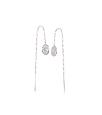 Silver earrings 2204014_CZ, Silver 925°, Zirkons