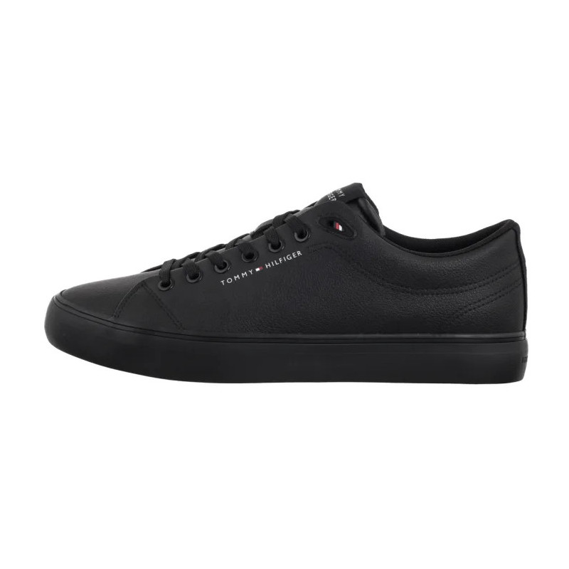 Tommy Hilfiger TH Hi Vulc Core Low Lth II Ess Black FM0FM05511 BDS (TH1346-b) sports shoes