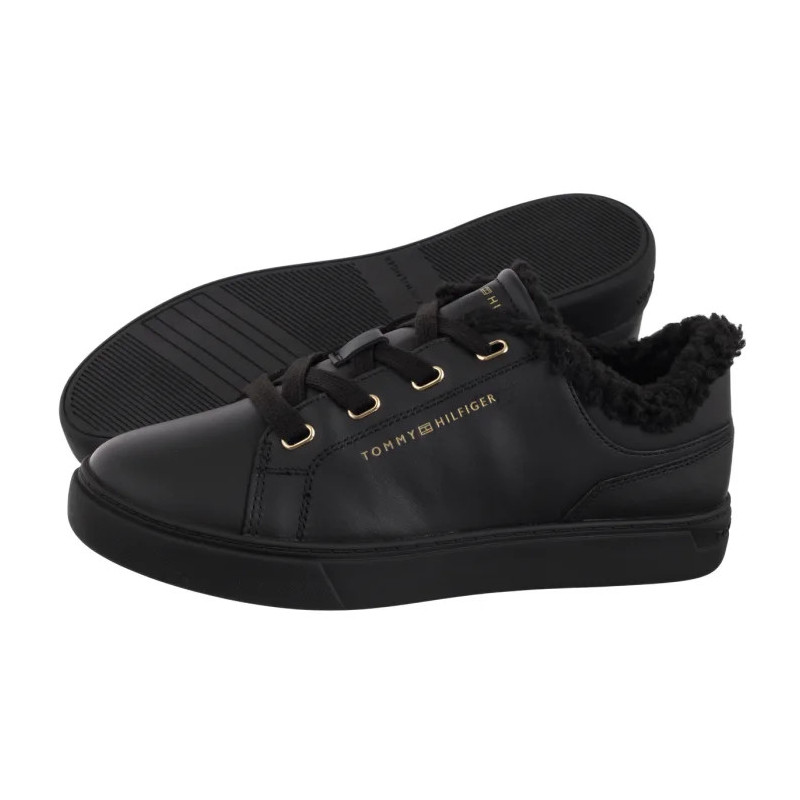 Tommy Hilfiger Casual Cupsole Sneaker WL Black FW0FW08824 BDS (TH1386-a) sports Shoes