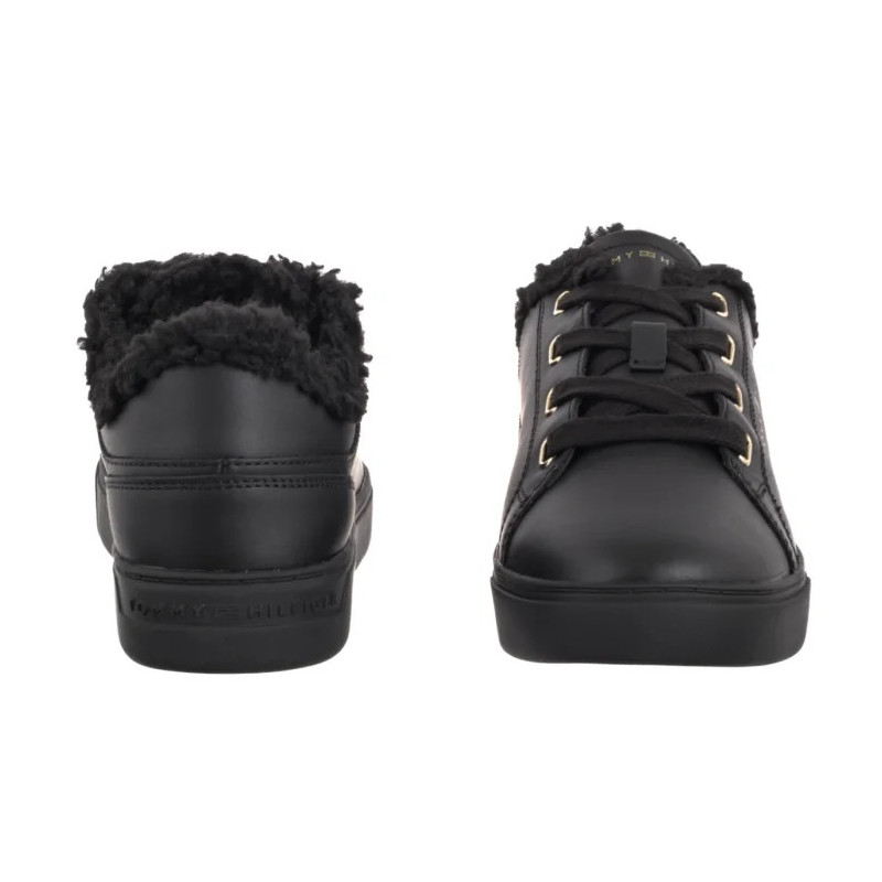 Tommy Hilfiger Casual Cupsole Sneaker WL Black FW0FW08824 BDS (TH1386-a) sports Shoes