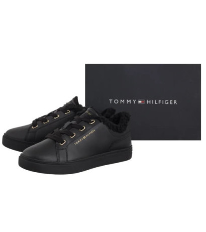 Tommy Hilfiger Casual Cupsole Sneaker WL Black FW0FW08824 BDS (TH1386-a) sports Shoes