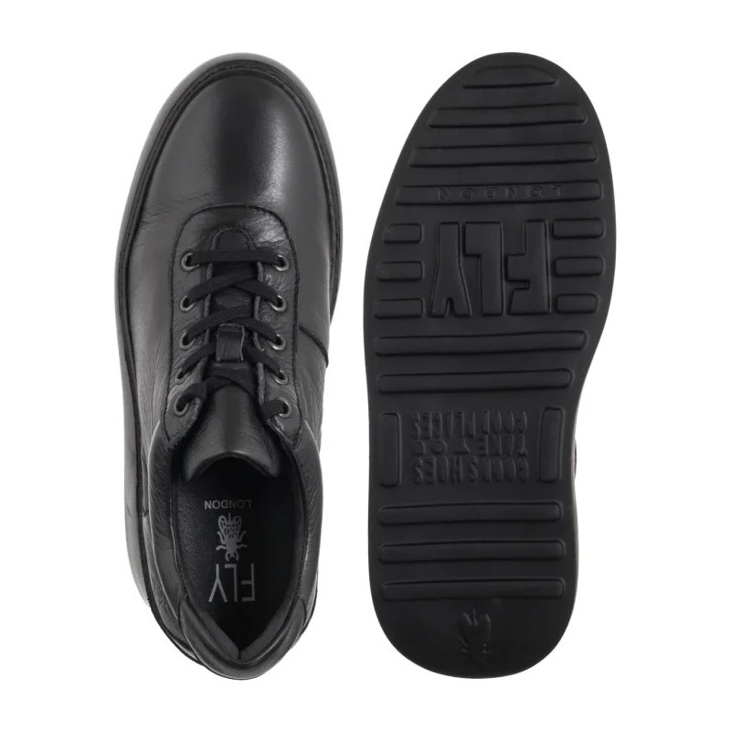 FLY London Dipo Velvet Black P601638006 (FL423-a) shoes