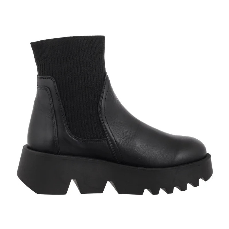 FLY London Zool Rug Black P145317000 (FL425-a) shoes