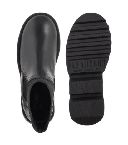 FLY London Zool Rug Black P145317000 (FL425-a) shoes