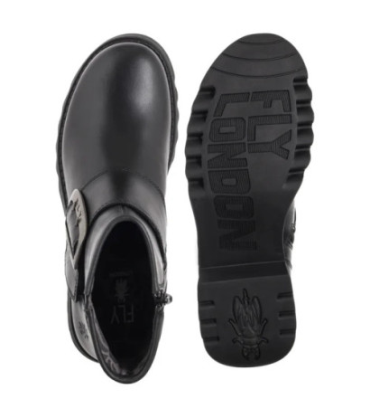 FLY London Rily Rug Black P144991012 (FL427-a) shoes
