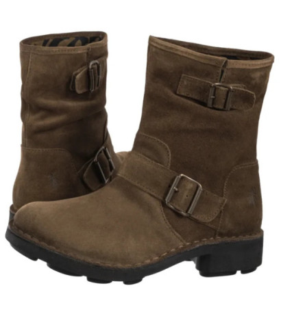 FLY London Nire Oil Suede Elephant P211178003 (FL428-a) shoes