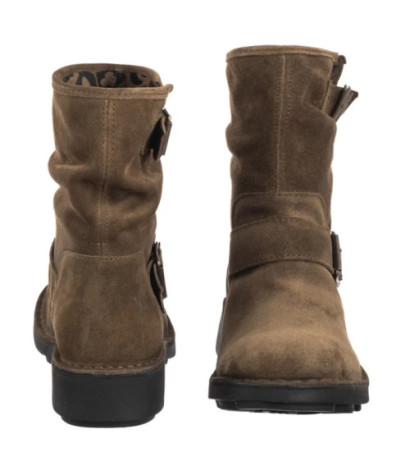 FLY London Nire Oil Suede Elephant P211178003 (FL428-a) shoes