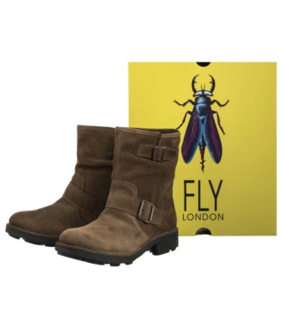 FLY London Nire Oil Suede Elephant P211178003 (FL428-a) shoes
