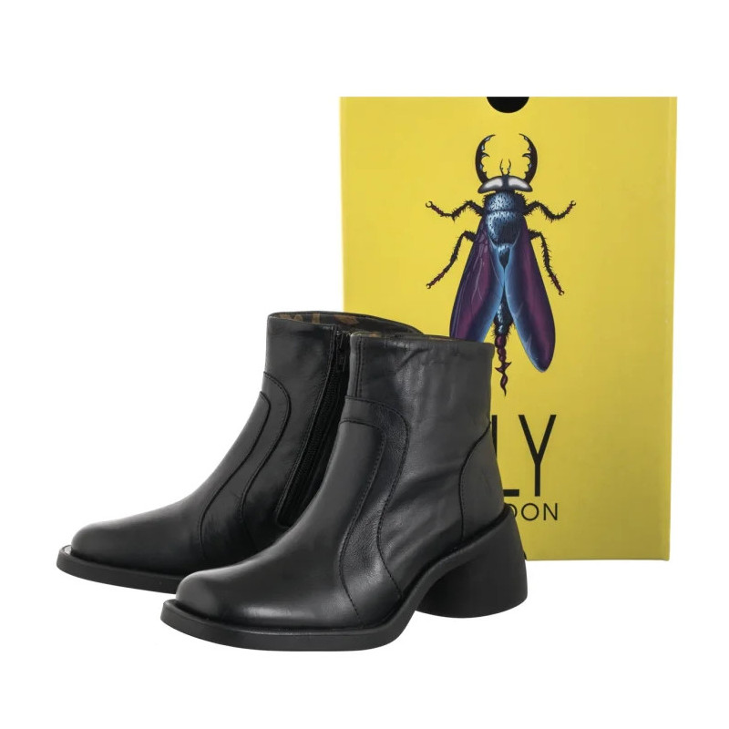 FLY London Hewi Dublin Black P145304005 (FL429-a) shoes