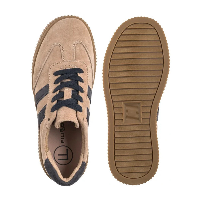 Filippo Beżowe/Szare DP6776/25 BE GR (FO138-e) sports Shoes