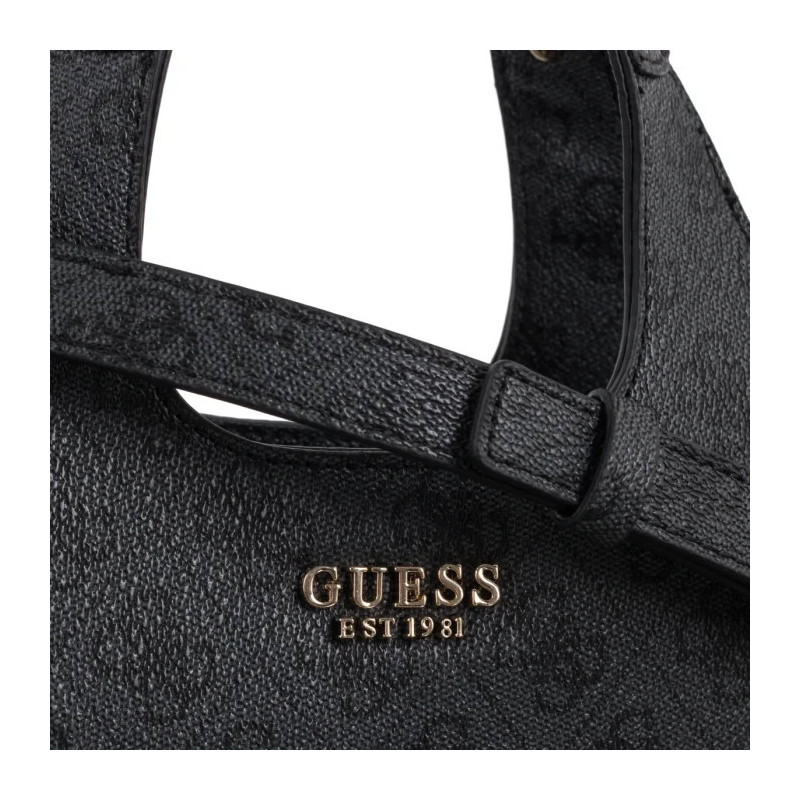 Guess Calista 2 In 1 Mini Tote HWSG73 34750 Coal Logo (GU782-a) handbag