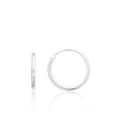 Silver earrings-rings 2203876, Silver 925°