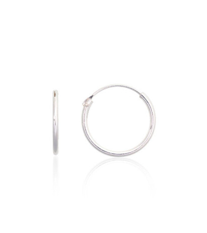 Silver earrings-rings 2203877, Silver 925°