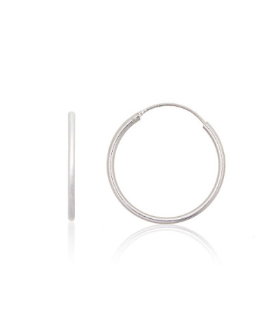 Silver earrings-rings 2203882, Silver 925°