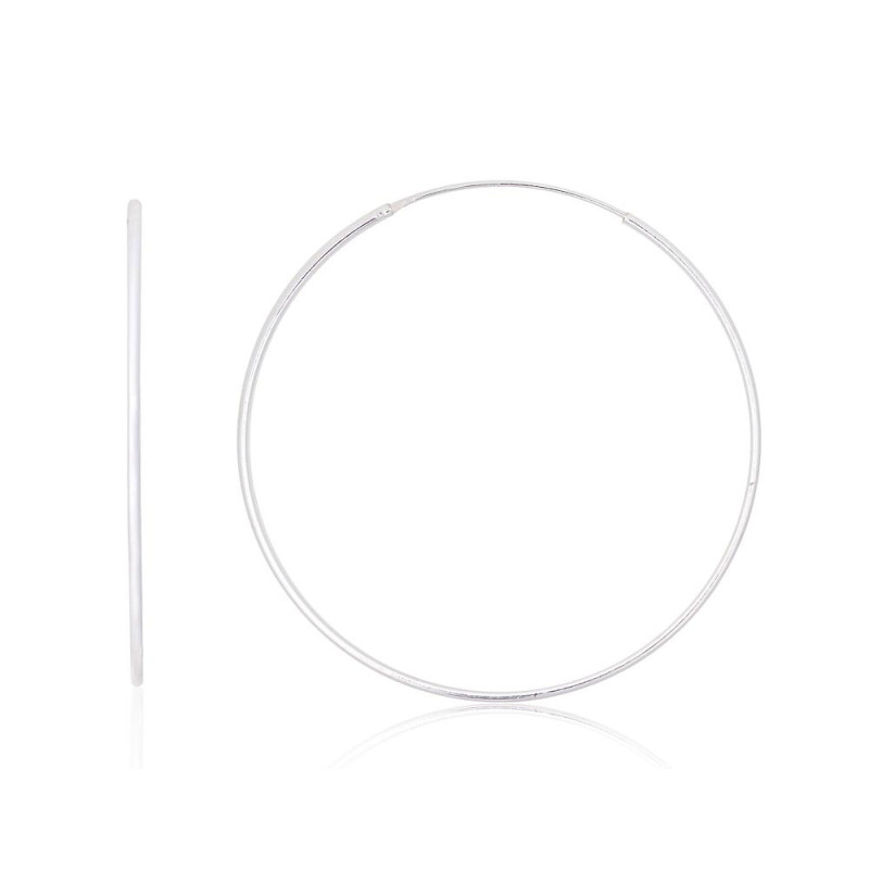 Silver earrings-rings 2203887, Silver 925°