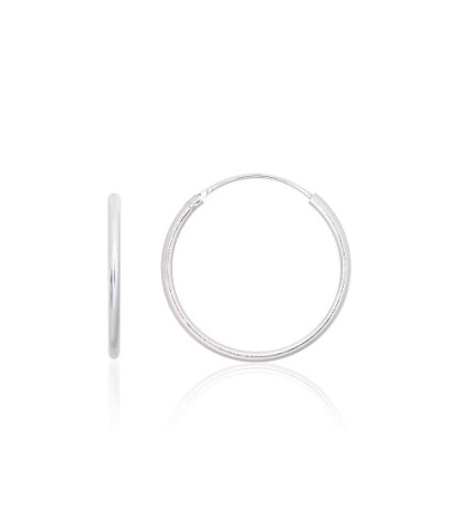 Silver earrings-rings 2203898, Silver 925°