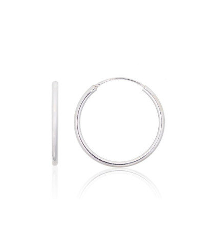 Silver earrings-rings 2203916, Silver 925°