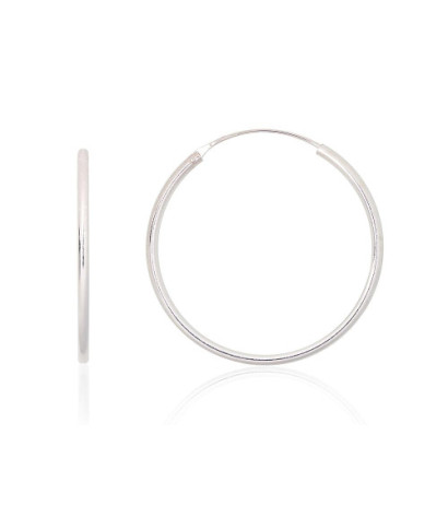 Silver earrings-rings 2203919, Silver 925°