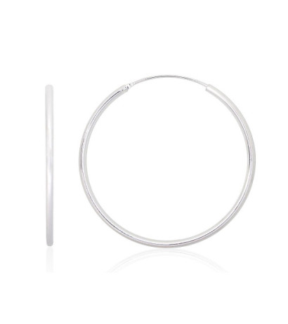 Silver earrings-rings 2203921, Silver 925°