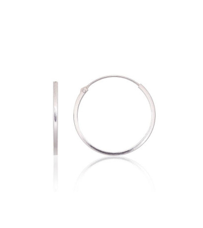 Silver earrings-rings 2203948, Silver 925°