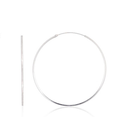 Silver earrings-rings 2203955, Silver 925°