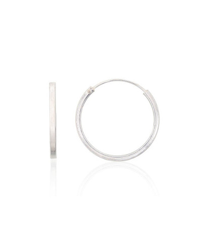 Silver earrings-rings 2203965, Silver 925°