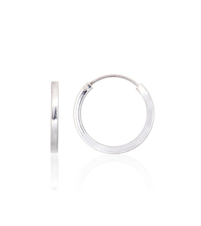 Silver earrings-rings 2203982, Silver 925°