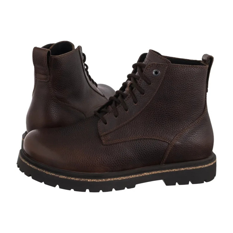 Birkenstock Highwood Lace Mid Chocolate 1030757 (BK336-b) boots