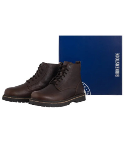 Birkenstock Highwood Lace Mid Chocolate 1030757 (BK336-b) boots