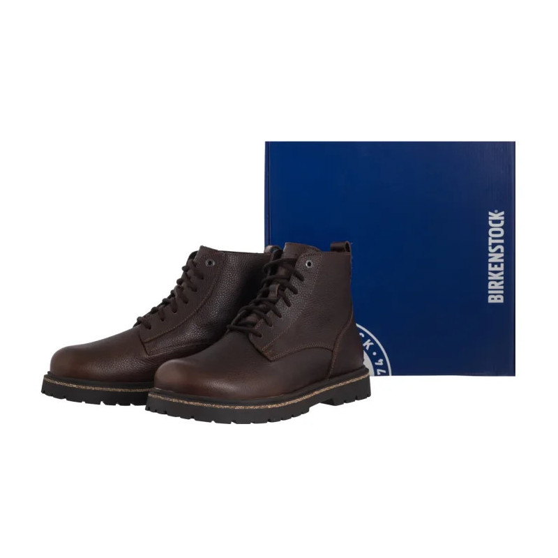 Birkenstock Highwood Lace Mid Chocolate 1030757 (BK336-b) boots