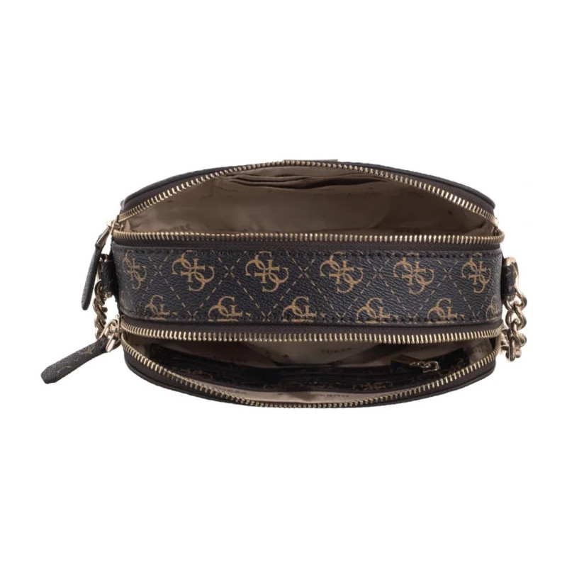 Guess Noelle II Crossbody Camera HWQG96 72140 Brown Logo (GU760-a) handbag