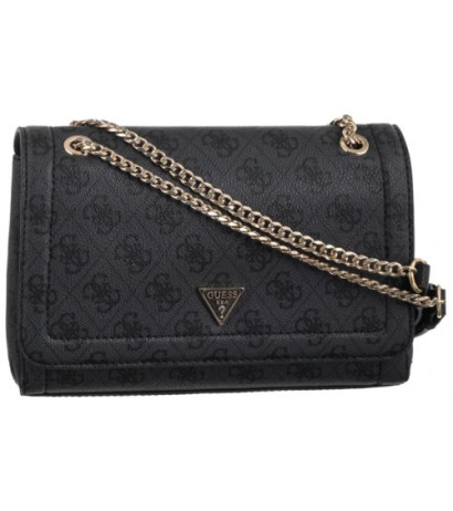 Guess Noelle II Cnvrtble Xbody Flap HWBG96 72210 Coal Logo (GU761-a) handbag