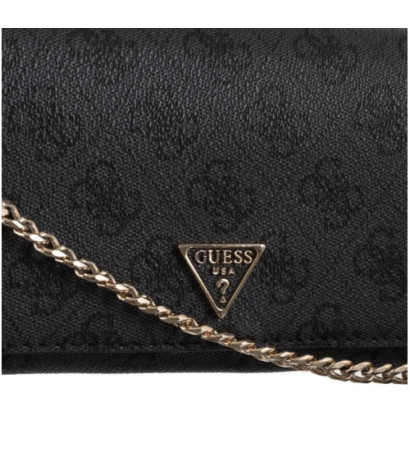 Guess Noelle II Xbody Flap Organizer HWBG96 72750 Coal Logo (GU762-a) handbag