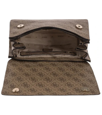 Guess Calista Convertible Xbody Flap HWSG73 34210 Latte Logo (GU763-a) handbag