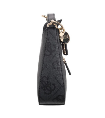 Guess Noelle II Top Zip Shoulder Bag HWOS96 72180 Coal Logo (GU771-a) handbag