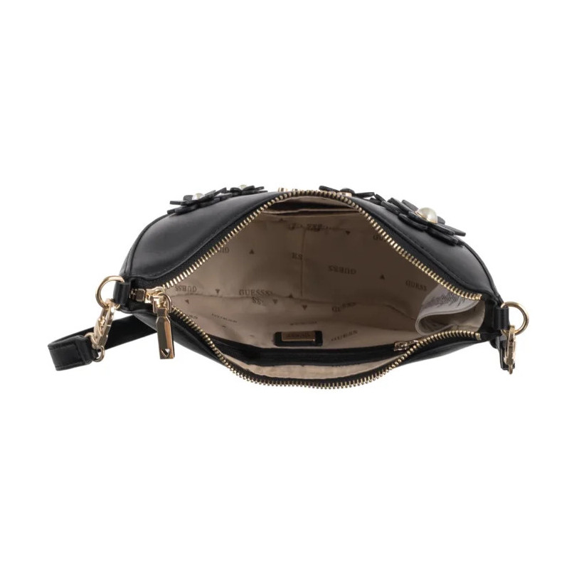 Guess Zaria Mini Top Zip Shldr Bag HWBG73 30720 Black (GU772-a) handbag