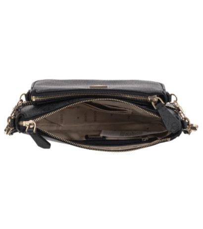 Guess Noelle II Dbl Pouch Crossbody HWBG96 72710 Coal Logo (GU758-a) handbag