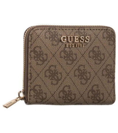 Guess Laurel II Slg Small Zip Around SWSG74 59137 Latte Logo (GU776-b) handbag