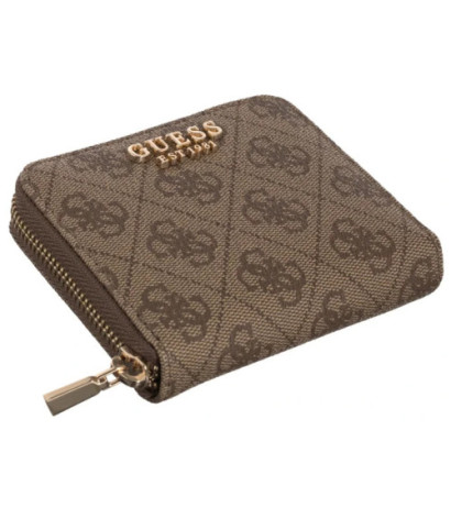 Guess Laurel II Slg Small Zip Around SWSG74 59137 Latte Logo (GU776-b) handbag