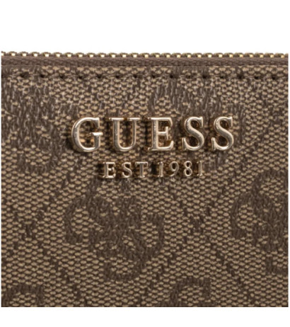 Guess Laurel II Slg Small Zip Around SWSG74 59137 Latte Logo (GU776-b) handbag