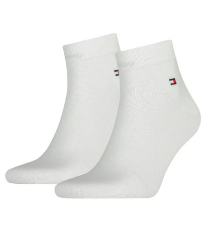 Tommy Hilfiger TH Men Quarter 2P White 342025001 300 047 (TH1391-a) socks
