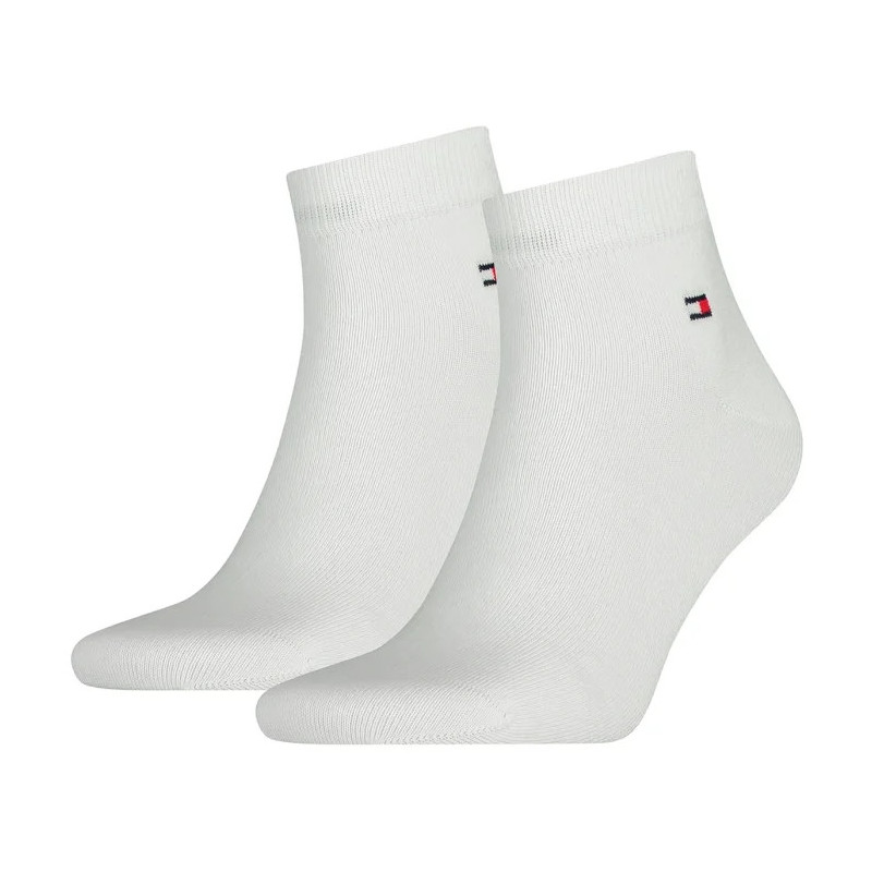 Tommy Hilfiger TH Men Quarter 2P White 342025001 300 047 (TH1391-a) socks